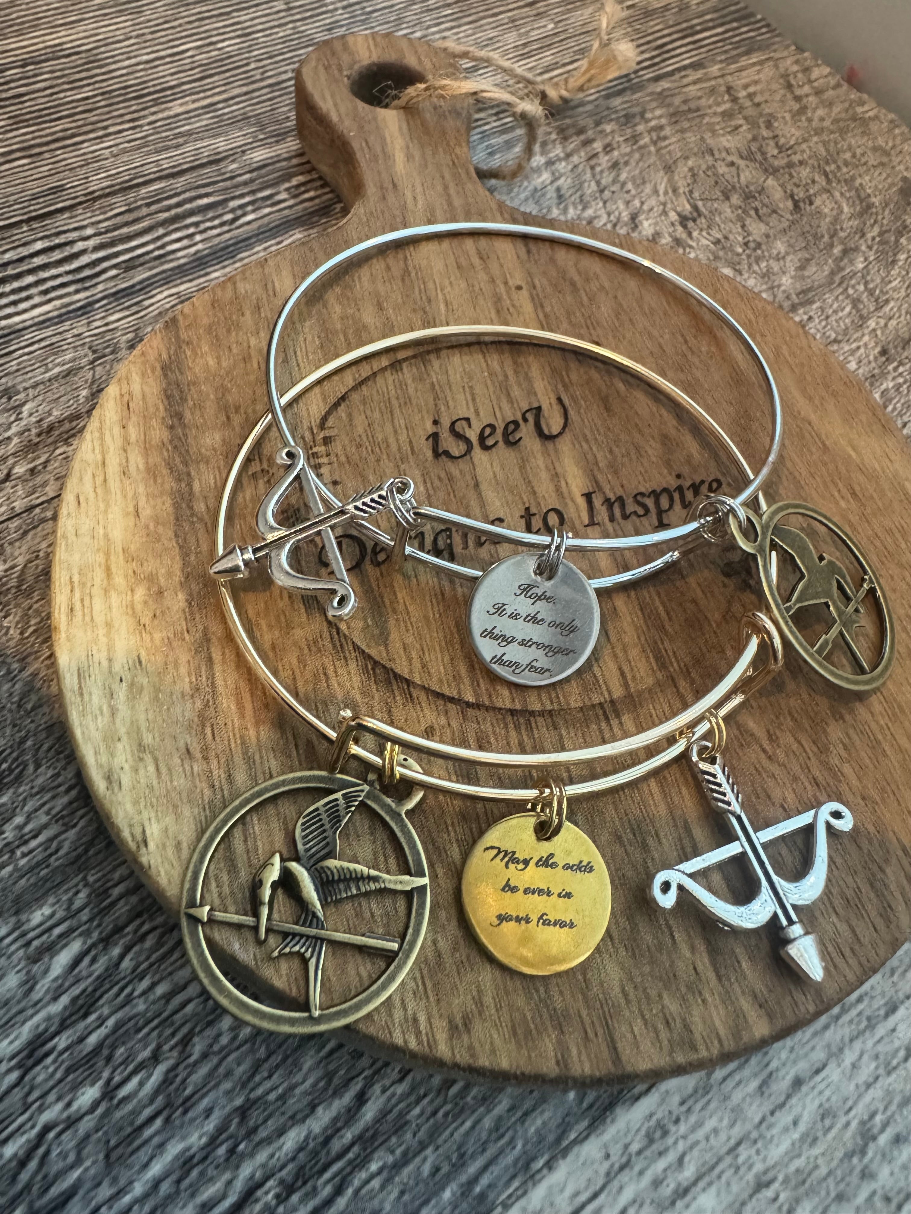 Hunger Games Charm Bracelet