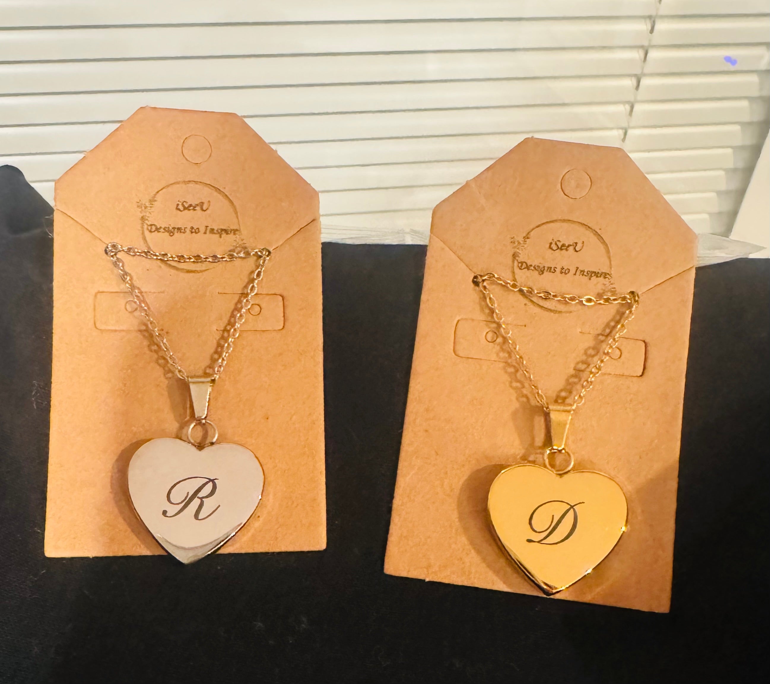 Custom Engraved Large Heart Necklace