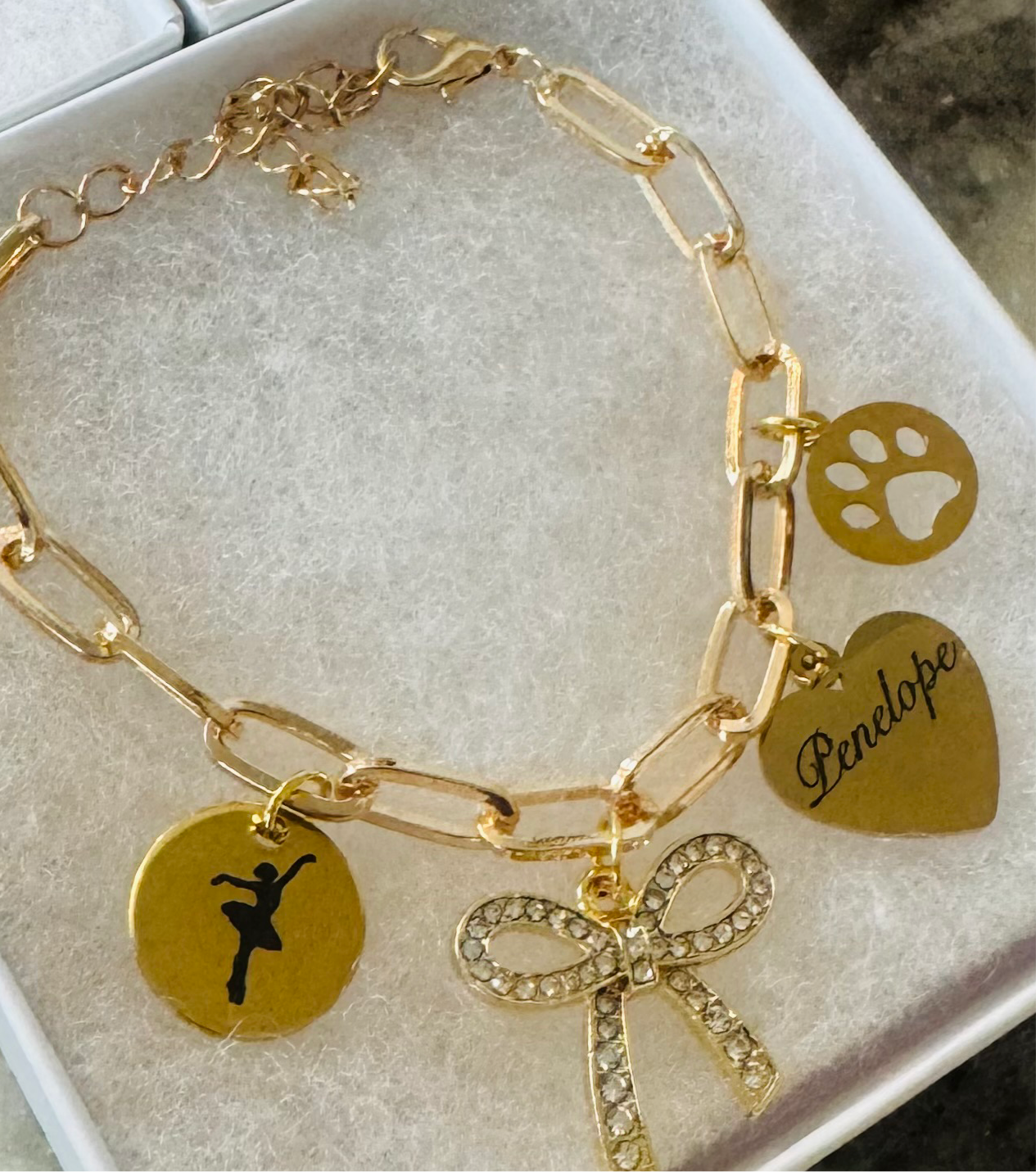 Custom Engraved Heart Charm