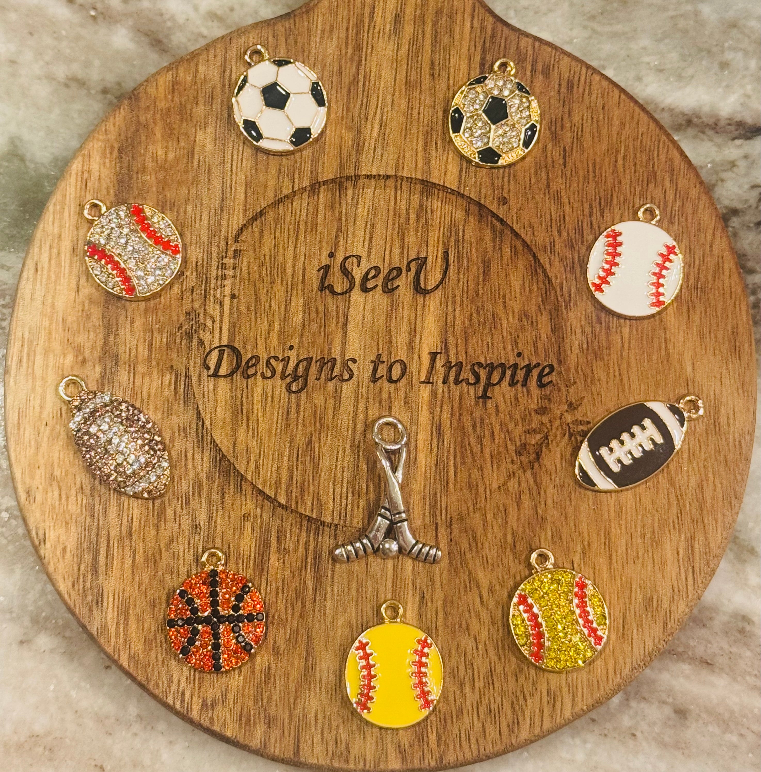 Sports Charm for Charm Bar
