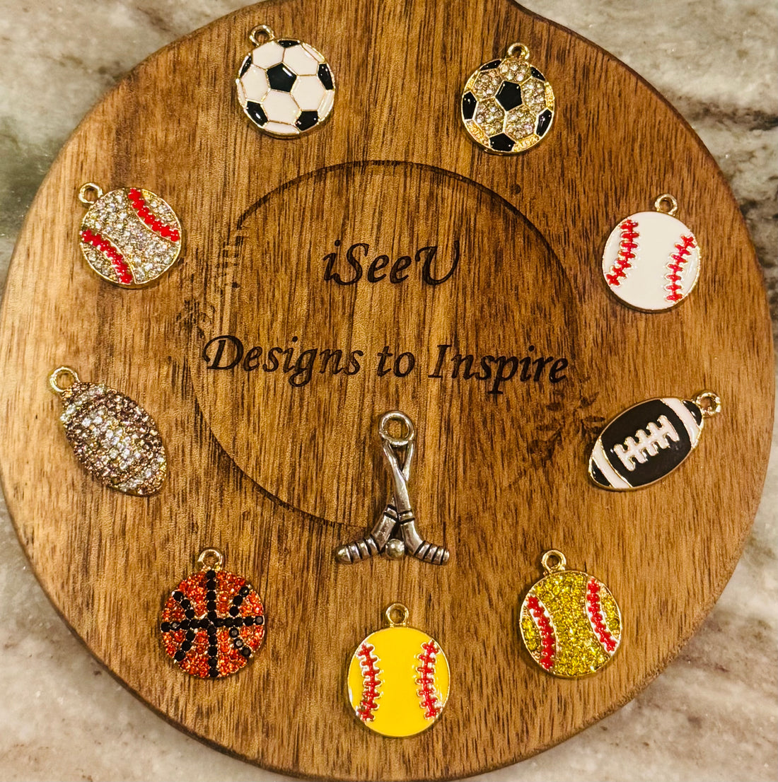 Sports Charm for Charm Bar