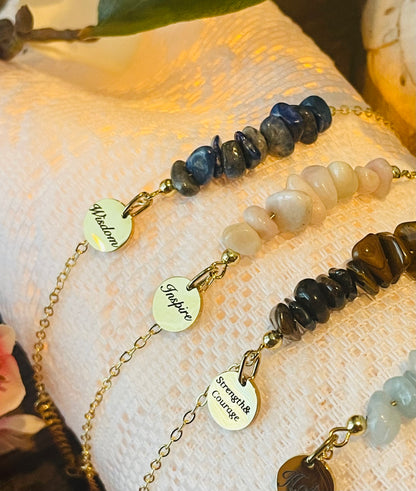 Journey Gemstone Bracelet - Wisdom