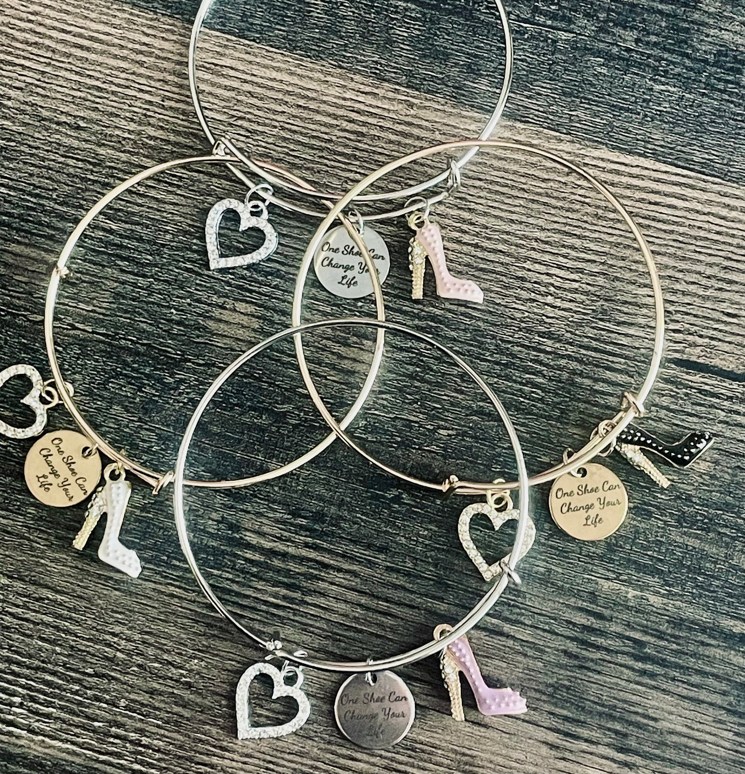 One Shoe Charm Bracelet