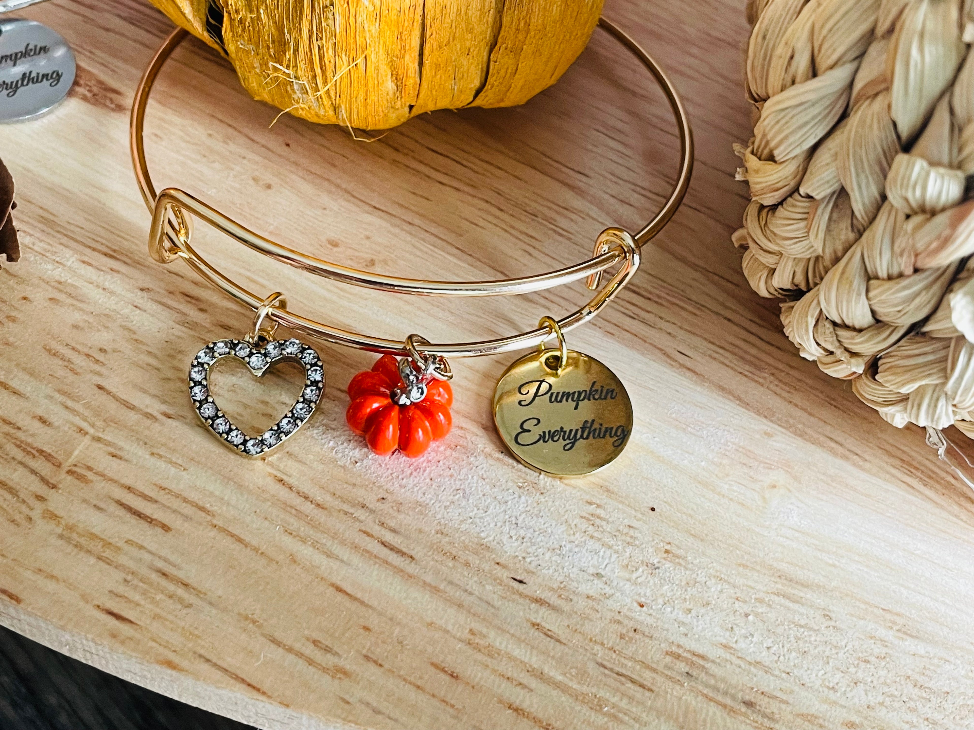 Pumpkin Everything Charm Bracelet