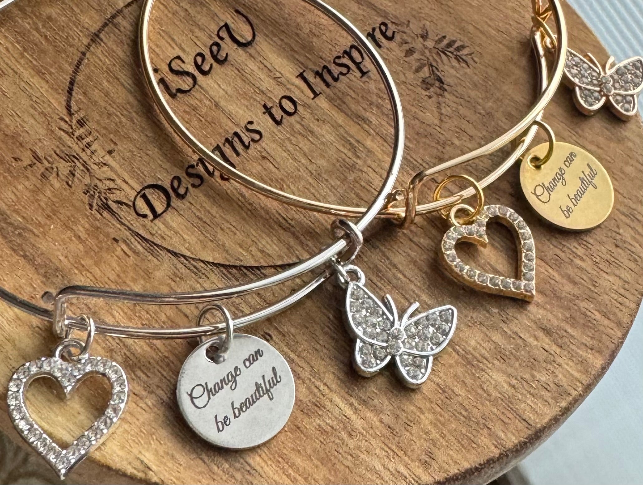 Change is Beautiful Charm Bracelet