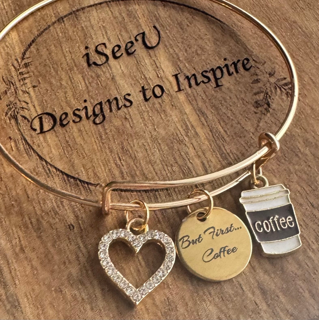 But First…Coffee Charm Bracelet