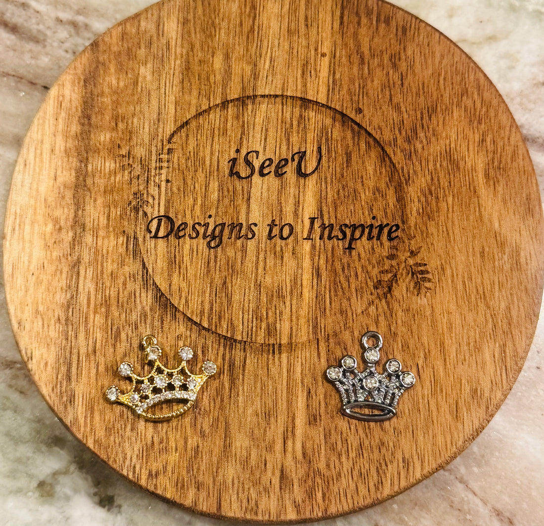 Crown Charm for Charm Bar