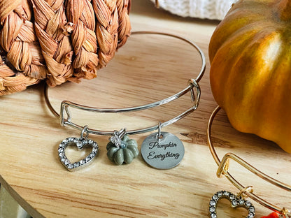 Pumpkin Everything Charm Bracelet