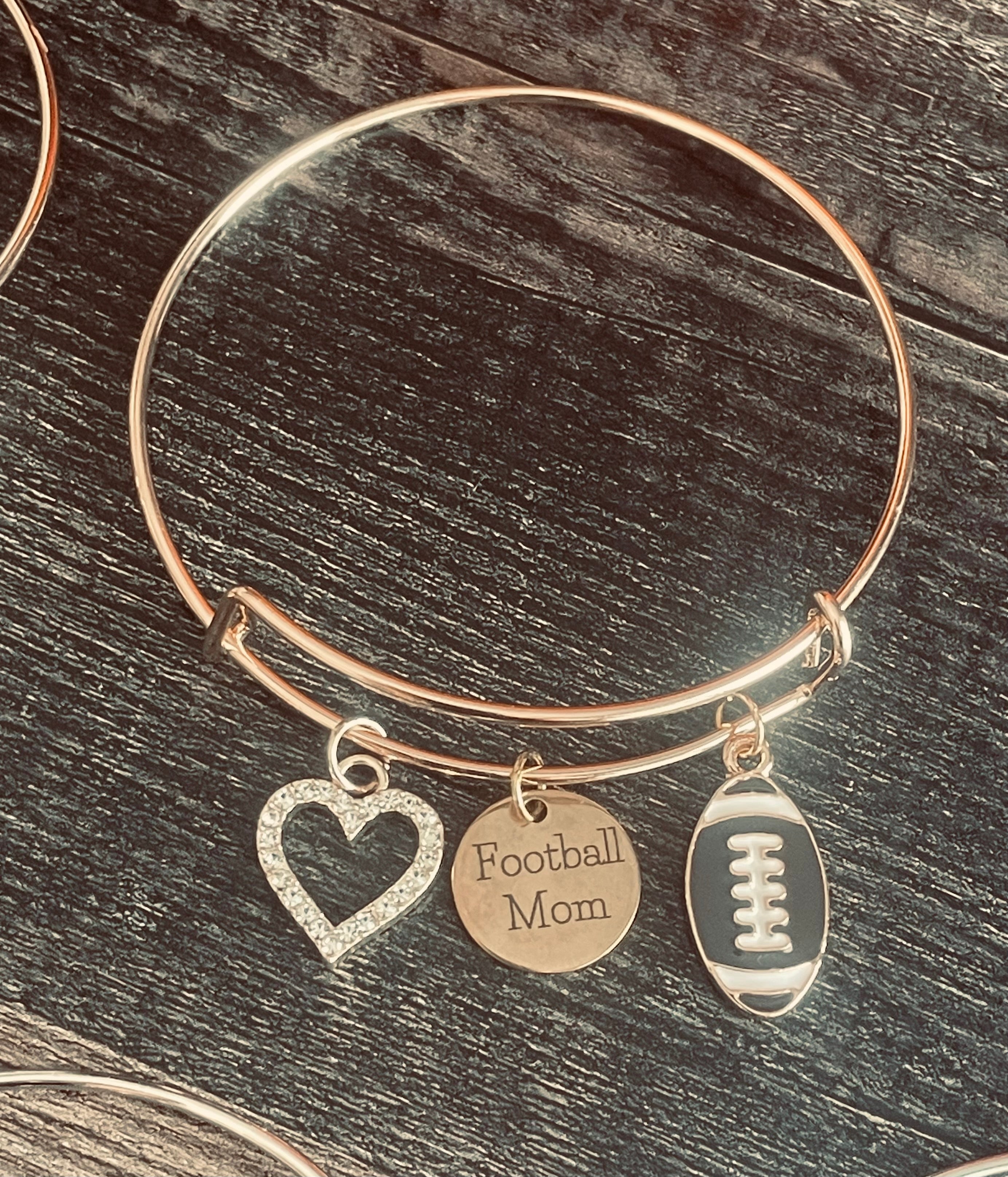 Football Charm Bracelets